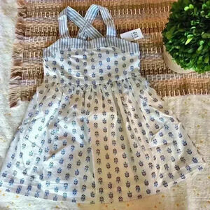 Baby Gap Toddler Paisley‎ DressBlue NWT 3T